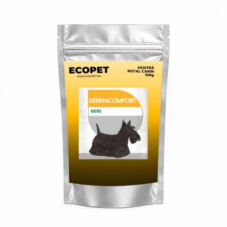 Mostre - Mostră 100g hrană uscată pentru câini Mini Dermacomfort Royal Canin