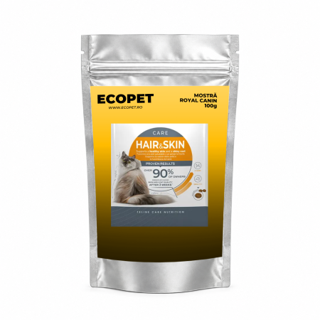 Hrana Uscata Pisici Adulte - Mostră 100g hrană uscată pentru pisici Royal Canin Hair & Skin Care