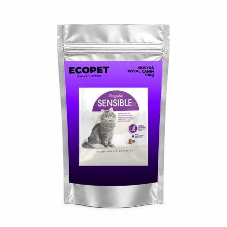Mostre - Mostră 100g hrană uscată pentru pisici Royal Canin Sensible Adult