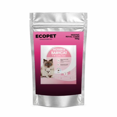 Mostre - Mostră 100g hrană uscată pentru pui de pisici, Royal Canin Mother & Baby Cat