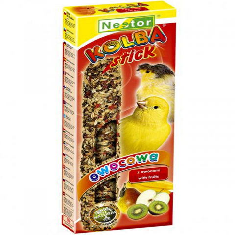 Hrana canari - NESTOR CANARI STICK FRUCTE (CUT 2 BUC)/KO