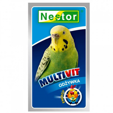 Suplimente si vitamine pasari - NESTOR MULTIVIT ENERGY PERUSI 20G/OPM
