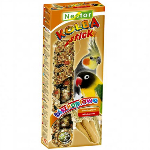 Hrana nimfe - NESTOR PAPAGALI STICK BISCUITI (CUT 2 BUC)/PSB
