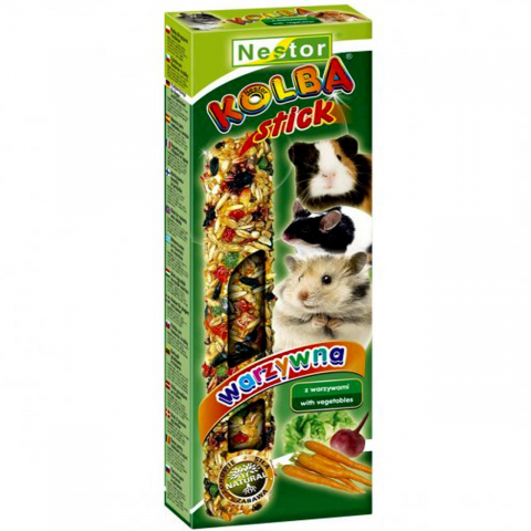 Hrana porcusori de Guineea - NESTOR ROZATOARE STICK LEGUME (CUT 2 BUC)/GW