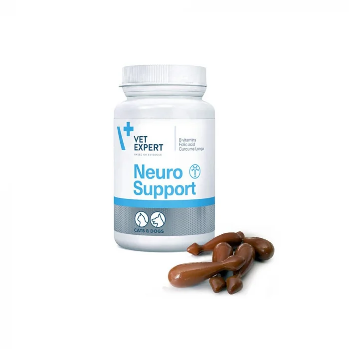 Afectiuni sistem nervos caini - Supliment sistem nervos caini, pisici, Neuro Support, 45 capsule