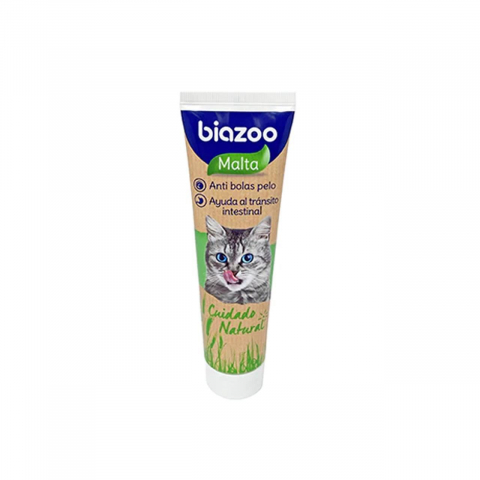 Suplimente si vitamine pisici - PASTA MALT ANTI HAIRBALL PENTRU PISICI BIOZOO 100 ML
