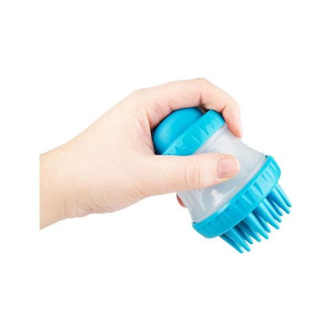 Perii și piepteni câini - Pieptene pentru câini 2-în-1 (masaj și curățare) 7.7x10.6 cm