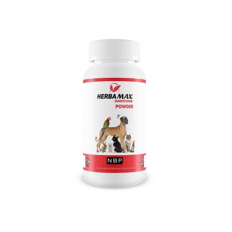 Antiparazitare externe pisici - PULBERE ANTIPARAZITARA CU DIMETICONA MAX HERBA 100 G