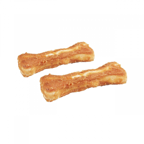 Recompense caini - RECOMPENSE PENTRU CAINI FLAMINGO R&#039;HIDE OS PRESAT CU PUI 2BUCx10CM 120G