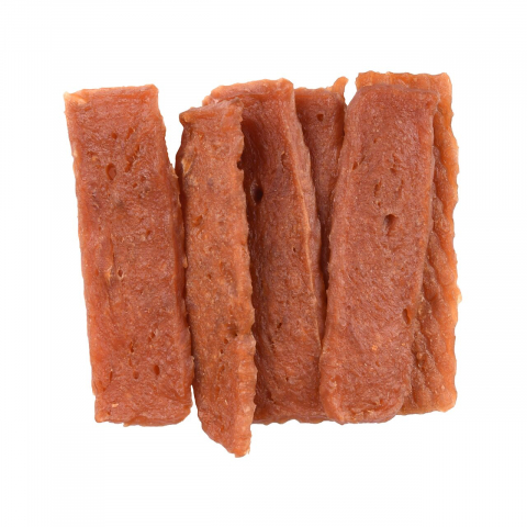 Recompense caini - RECOMPENSE PENTRU CAINI FLAMINGO SNACK HAPKI STRIPS CU IEPURE 85G