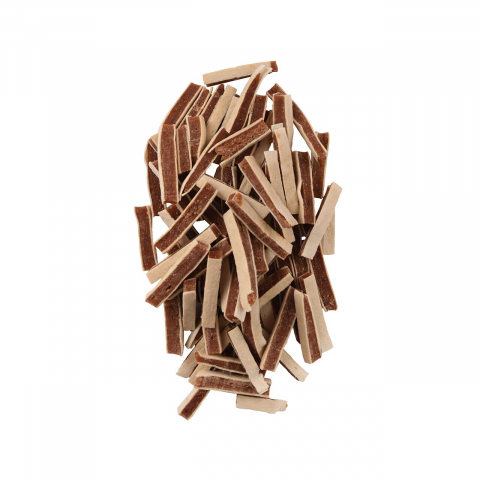 Recompense pisici - RECOMPENSE PENTRU PISICI FLAMINGO SNACK HAPKI STRIPS RATA SI COD 85G