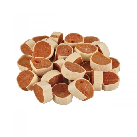 Recompense pisici - RECOMPENSE PENTRU PISICI FLAMINGO SNACK PUI SI PESTE ROLLS 50G