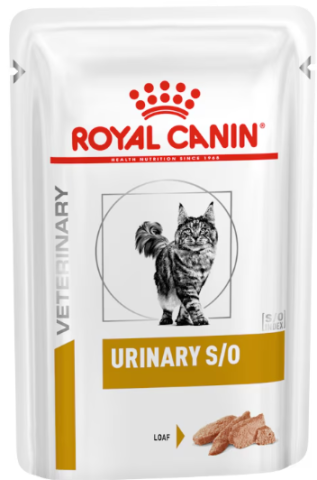Afecțiuni renale/urinare pisici - Hrană umedă pisici Royal Canin Urinary S/O 85 gr