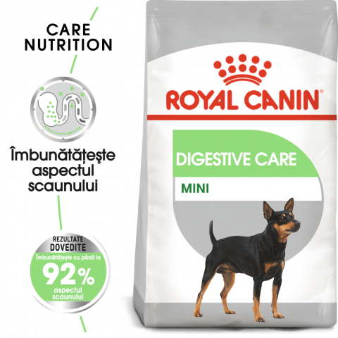 Mostră 100g hrană uscată pentru câini Digestive Mini Royal Canin [7]