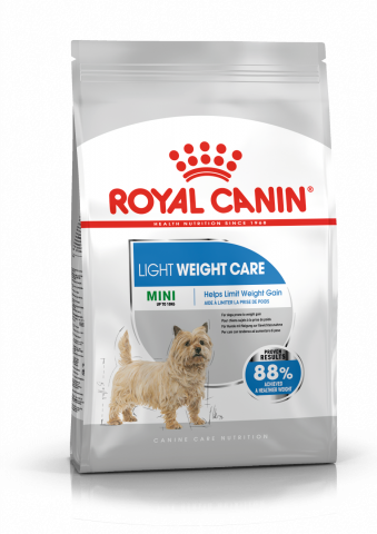 Caine adult - Royal Canin Mini Light Weight Care Adult hrana uscata caine, limitarea cresterii in greutate, 1 kg