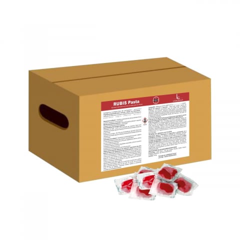 RUBIS PASTĂ 10KG (10g/plic) | Momeală Profesională Antirozătoare cu Difenacoum 0,005%