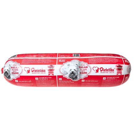 Salam pentru câini cu carne de vită 1 KG