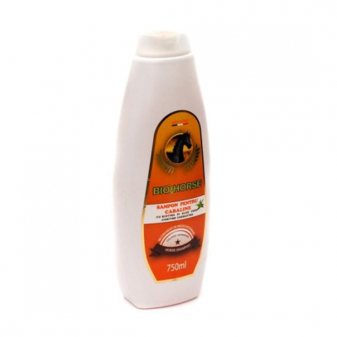 Igiena casei - SAMPON CAI BIO HORSE CU BIOTINA SI ALOE VERA 750ML