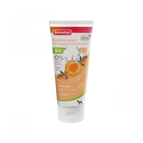 Sampoane caini - SAMPON PENTRU CAINI BIO 2IN1 BEAPHAR 200ML