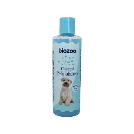 Șampoane câini - Șampon pentru câini cu blană albă, Biozoo 250 ml