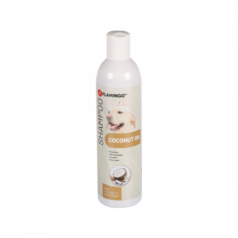 Caini - SAMPON PENTRU CAINI CU ULEI DE COCOS FLAMINGO 300ML