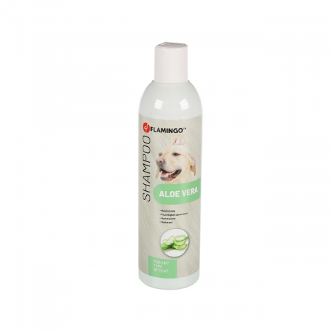 Sampoane caini - SAMPON PENTRU CAINI FLAMINGO CU ALOE VERA 300ML