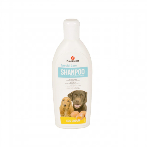 Sampoane caini - SAMPON PENTRU CAINI FLAMINGO SPECIAL CARE CU OU SI MACADAMIA 300ML