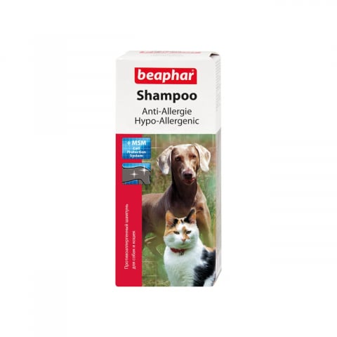Sampoane pisici - SAMPON PENTRU CAINI SI PISICI BEAPHAR HYPOALLERGENIC 200ML