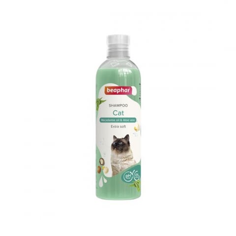 Promotii caini - SAMPON PENTRU PISICI CU MACADAMIA SI ALOE VERA BEAPHAR 250ML