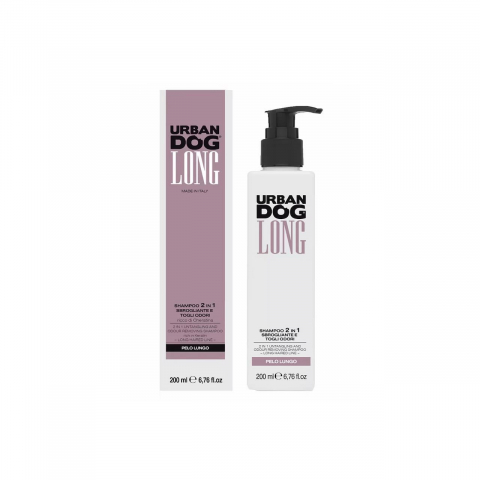 Sampoane caini - SAMPON URBAN DOG 2-IN-1 PAR LUNG 200ML(48/BAX)/SH2M-3000