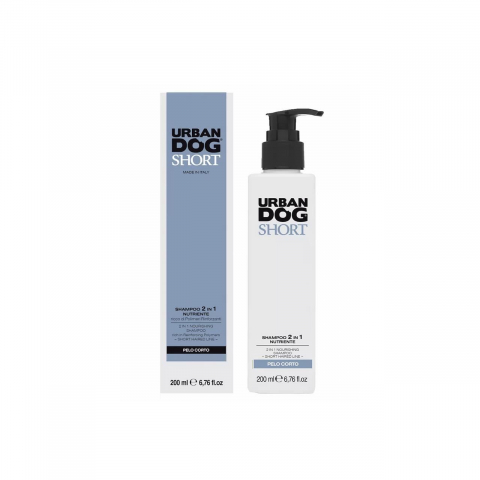 Sampoane caini - SAMPON URBAN DOG 2-IN-1 PAR SCURT 200ML(48/BAX)/SH2M-2000