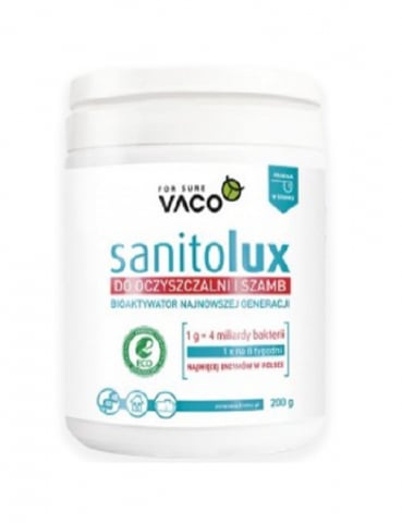 Fose septice - Sanitolux, Bioactivator, pentru fose septice si statii de epurare, 200G