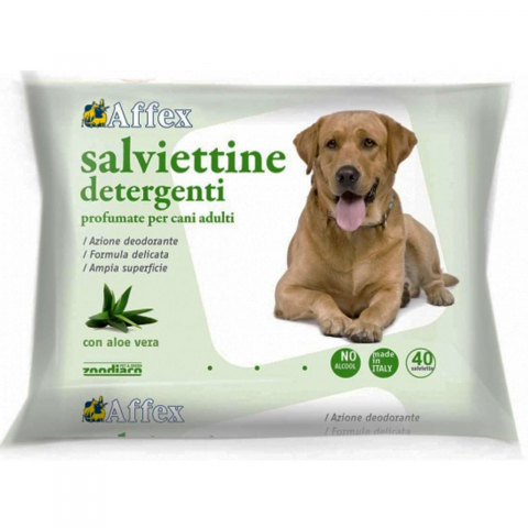 Caini - SERVETELE UMEDE PENTRU CAINI AFFEX ALOE VERA