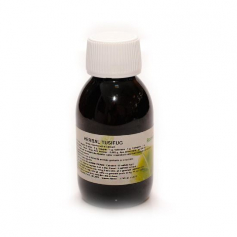 Suplimente si vitamine pisici - Sirop expectorant si calmant herbal tusifug 100 ml