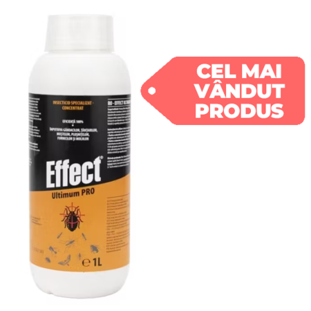 Insecticide - Soluție anti ploșnițe de pat fără miros Effect Ultimum PRO 1 L