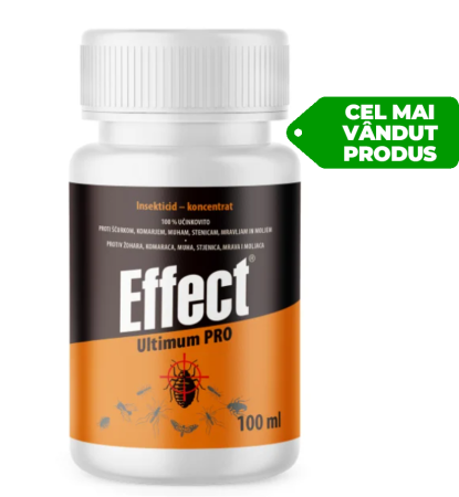Insecticide - Soluție anti ploșnițe de pat fără miros Effect Ultimum PRO 100 ml