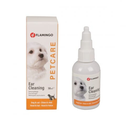 ORL pisici - SOLUTIE CURATAT URECHILE CAINILOR SI PISICILOR, 50ML