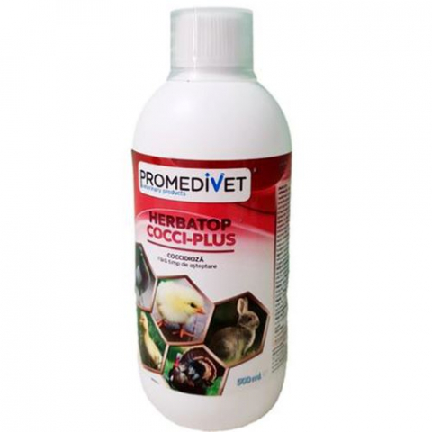 Ferma - Solutie impotriva coccidiozei, Herbatop Cocci-Plus 500ML
