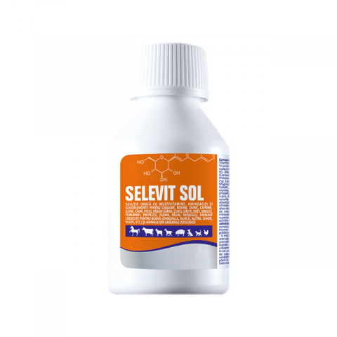 Ferma - Solutie orala cu vitamine, aminoacizi si seleniu SELEVIT SOL 100ML