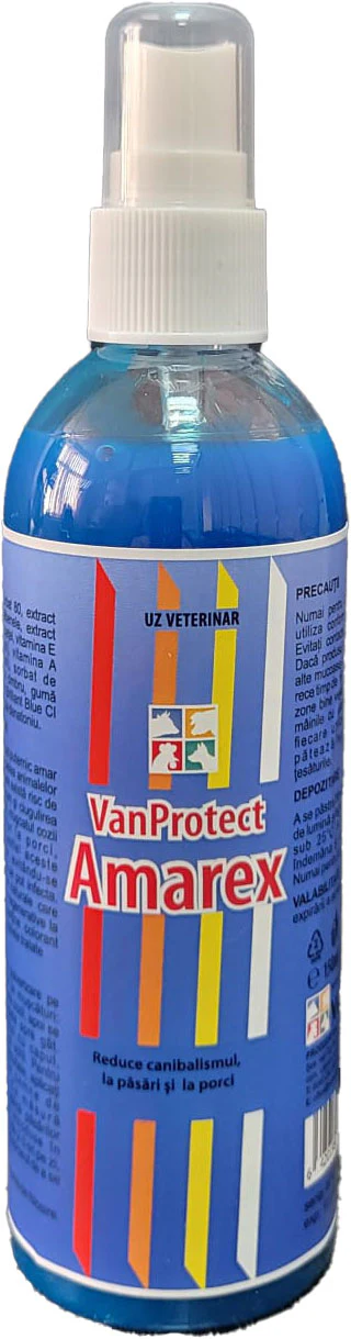 Ferma - SPRAY ANTI CANIBALISM PASARI, PORCI, VANPROTECT AMAREX, 150ML