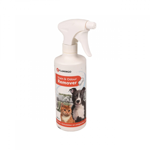 Igiena casei - SPRAY PENTRU CAINI SI PISICI FLAMINGO INDEPARTARE PETE SI MIROSURI 500ML