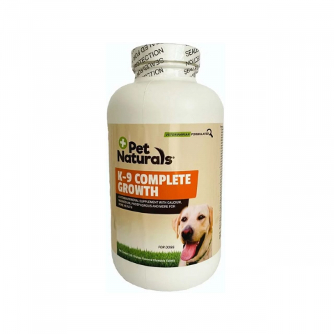 Suplimente si vitamine caini - SUPLIMENT PENTRU CAINI K-9 COMPLETE GROWTH 120TABLETE
