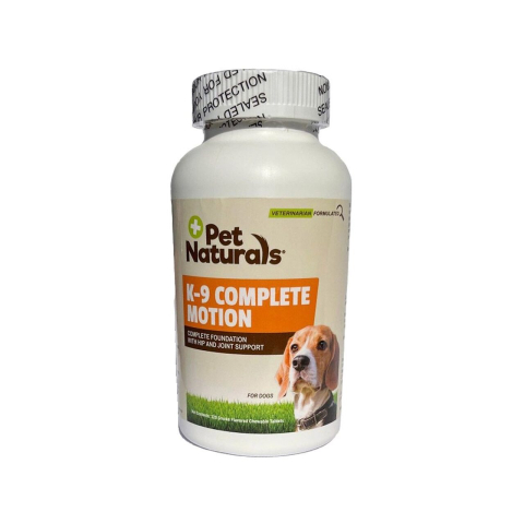 Farmacie veterinară - K-9 Complete Motion 120 tablete – supliment articulații câini cu glucozamină și condroitină