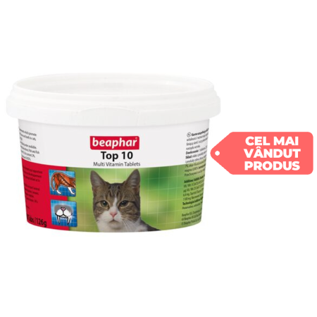 Suplimente și vitamine pisici - Supliment pentru pisici Beaphar vitamine 180 tablete
