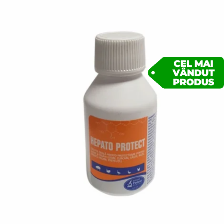 Suplimente și vitamine păsări - Supliment pentru porci și păsări Hepato Protect 100 ml