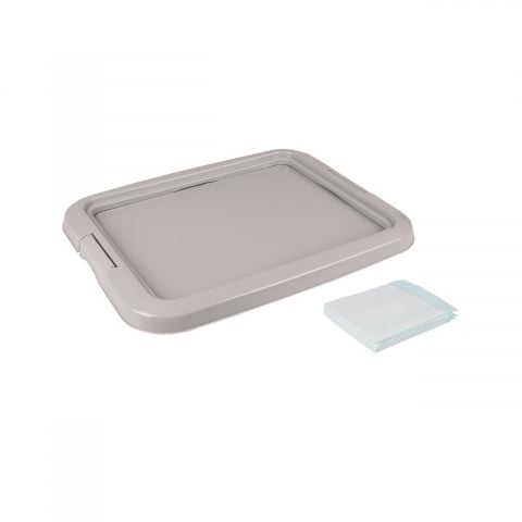 Covorase caini - SUPORT PENTRU COVOR ABSORBANT FLAMINGO 45x34CM SET CU 10 COVORASE