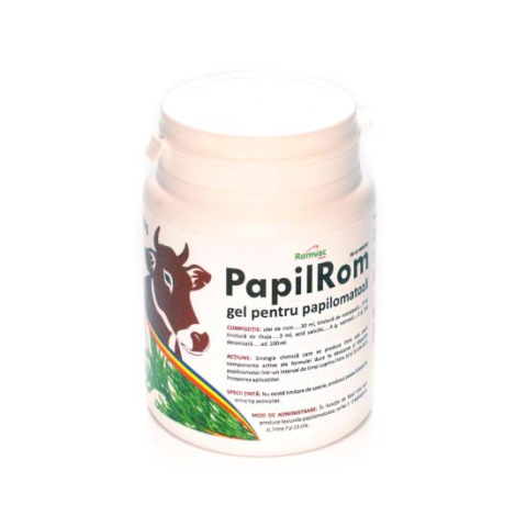 Igiena mulsului - TRATAMENTUL PAPILOMATOZEI PAPILROM GEL 250 G
