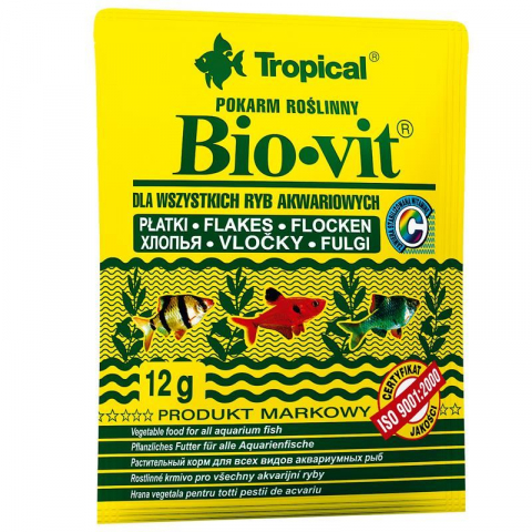 Acvaristica - TROPICAL BIO-VIT PLIC 12GR
