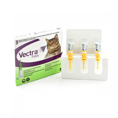 Farmacie veterinara - VECTRA CAT (0.6-10KG) 3PIP/CT
