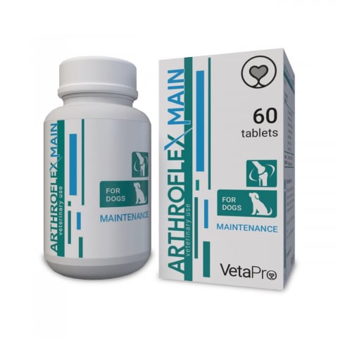Articulatii - VETAPRO ARTHROFLEX-MAIN FAZA 2 60TAB/CUT SUPORT ARTICULATII SI CARTILAJE CAINI